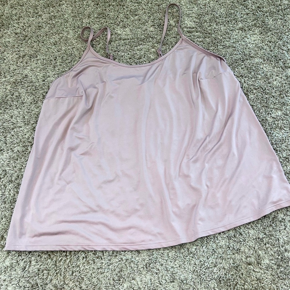 Sleep by Cacique Camisole Adjustable  Sleepwear Purple Plus Size 14/16 Flowy‎